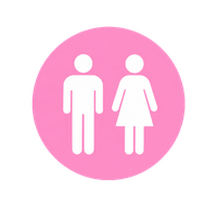 Gender distribution icon